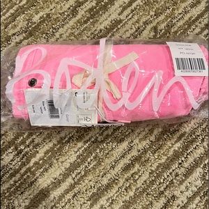 Brand new in package pink denim cut off shorts